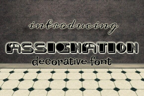 Assignation: The Cute Decorative Typeface That Elevates Everyday Designs