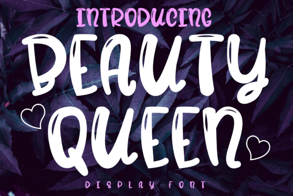 Beauty Queen: Elevate Your Designs with Elegant Handwritten Typography