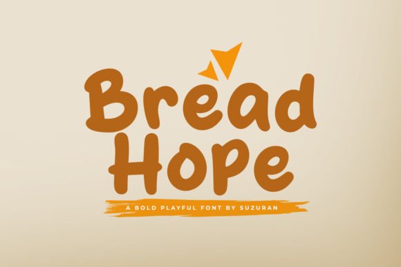 Bread Hope: A Fresh Display Font for Modern Design