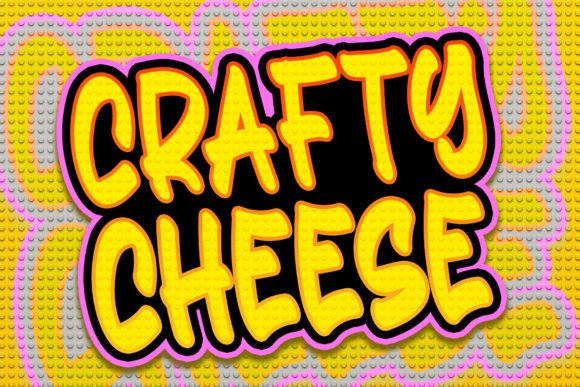 Crafty Cheese: A Practical Evaluation of a Whimsical Display Font