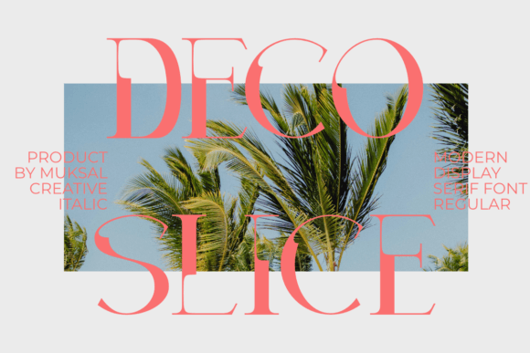Decoslice: Evaluating a Geometric Art Deco Typeface for Modern Design