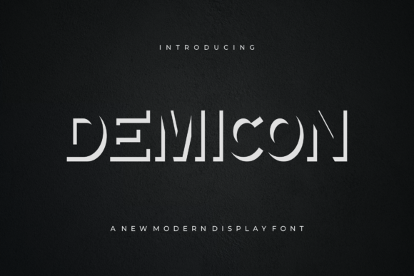 Demicon: Redefining Brand Identity Through Bold and Authentic Typography