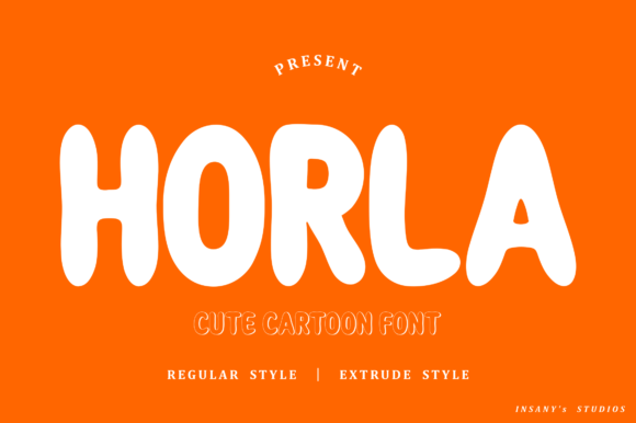 Discover Horla: A Playful Typography Choice