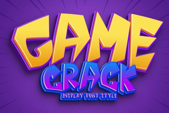 Evaluating Game Crack: A Versatile Display Font for Modern Design Projects