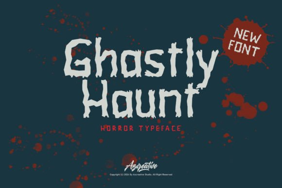 Ghastly Haunt: The Ultimate Spooky Font