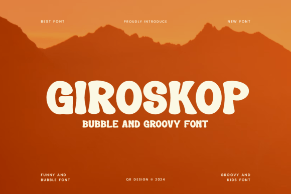 Giroskop: Elevating Brand Identity with Bold Typography