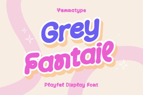 Grey Fantail: Whimsy Meets Bold Design