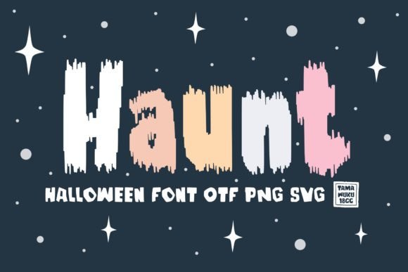 Haunt: The Perfect Halloween Theme Font for Spooky Designs