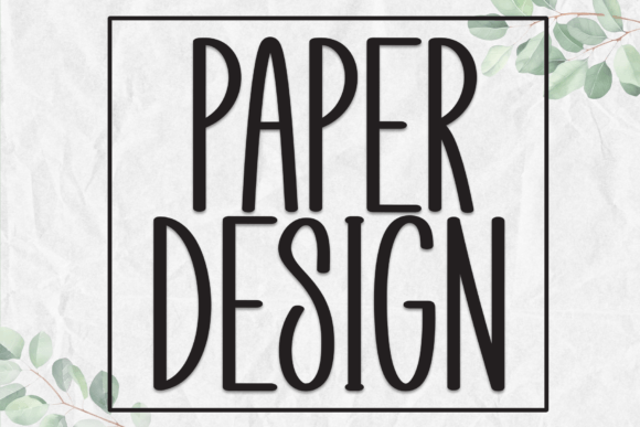 Paper Design: Elevating Visual Identity with Vertical Elegance