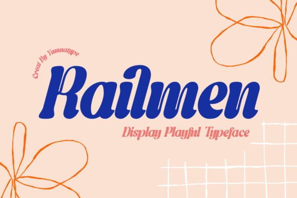 Railmen: Mastering the Art of Whimsical Display Typography