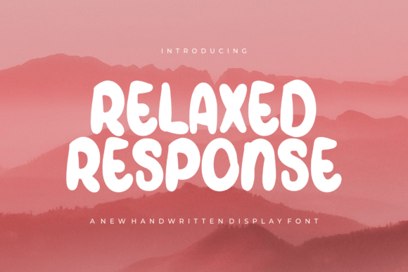 Relaxed Response: Elevating Brand Identity Through Bold and Authentic Typography