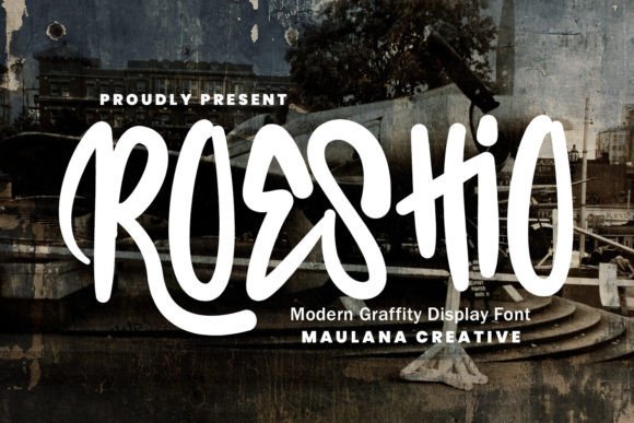 Roeshio: Mastering the Art of Bold Graffiti Typography in Modern Design