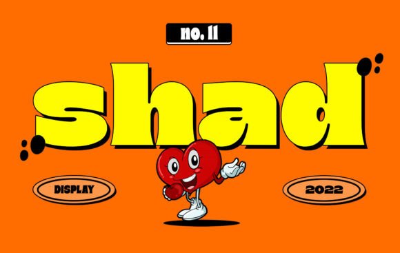 Shad: Elevating Visual Identity with a Beautiful Display Font