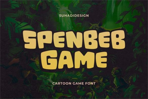 Spenbeb Game: The Friendly Font for Creative Projects