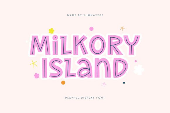 Strategic Typography: Leveraging Milkory Island for Brand Clarity and Impact