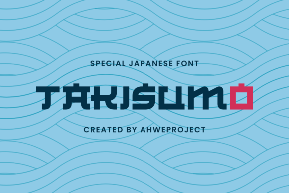 Takisumo: Elevating Asian-Inspired Design with Authentic Brush Typography