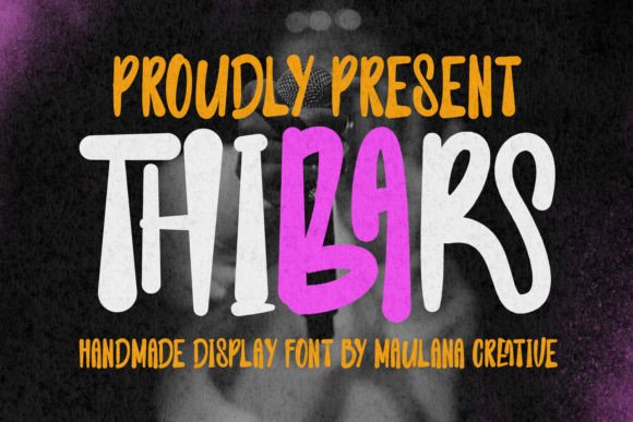Thibars: Elevating Brand Identity with Handmade Display Typography