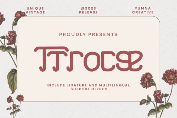 Ttrocse: Mastering Vintage Display Typography