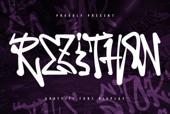 Unleashing Urban Energy: Why Rezithon Is the Graffiti Font Your Designs Need