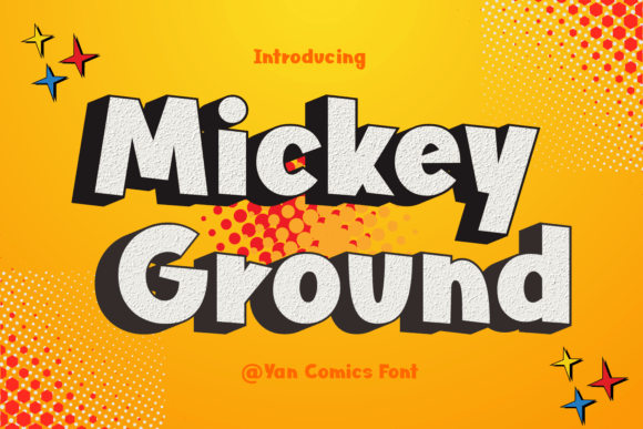 Why Mickey Ground Is the Whimsical Display Font Your Designs Have Been Missing